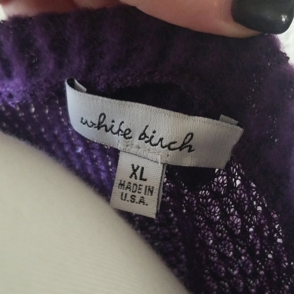 NWOT White birch women's top size XL - Picture 4 of 4